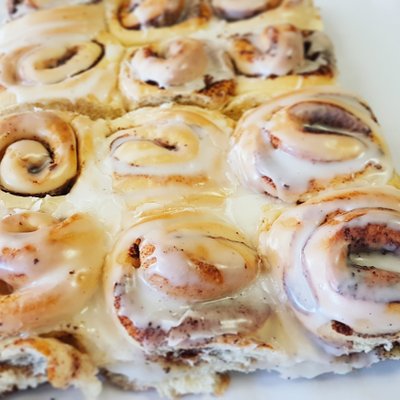 We don't put raisins in our cinnamon buns.